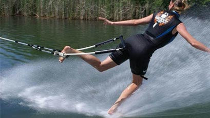 Barefoot Skiing