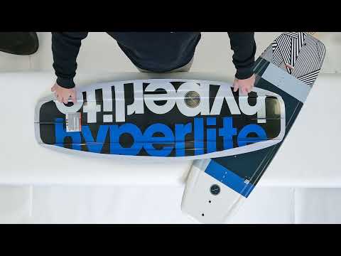 Hyperlite Boy's Motive Jr Wakeboard w/ Remix Bindings