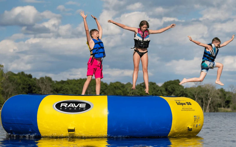 How to Set Up a RAVE Water Trampoline – Bart's Water Sports