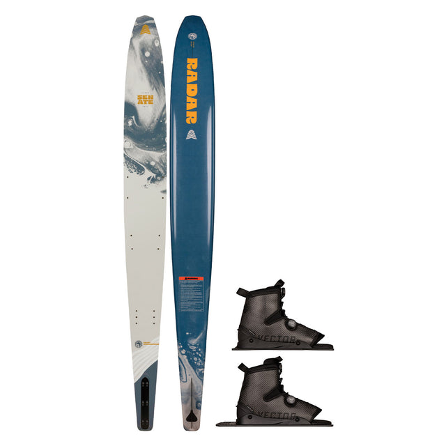 Radar Alloy Senate Slalom Ski w/ Double Carbitex Vector BOA Bindings