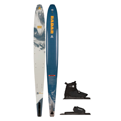 Radar Alloy Senate Slalom Ski w/ Vector BOA Binding and Vector BOA Adjustable Rear Toe Plate