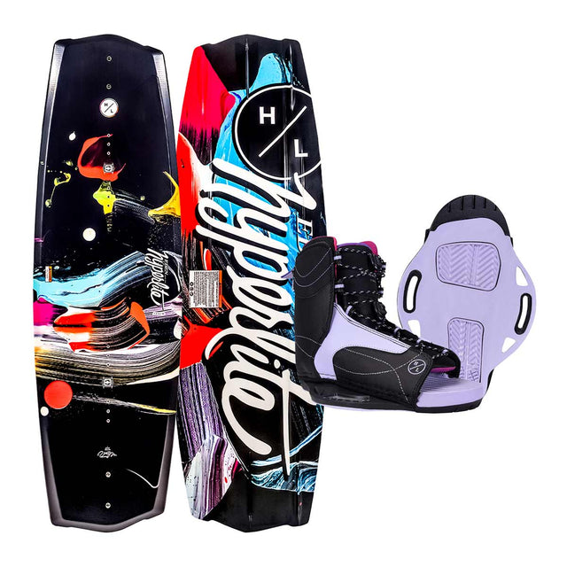 Hyperlite Girl's Eden Jr Wakeboard w/ Jinx Girl's Bindings