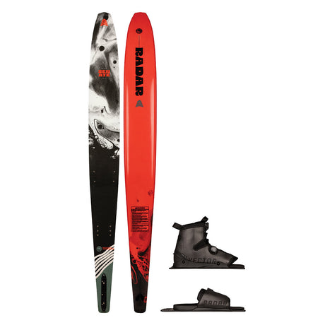 Radar Graphite Senate Slalom Ski w/ Carbitex Vector BOA Binding and Carbitex BOA Adjustable Rear Toe Plate