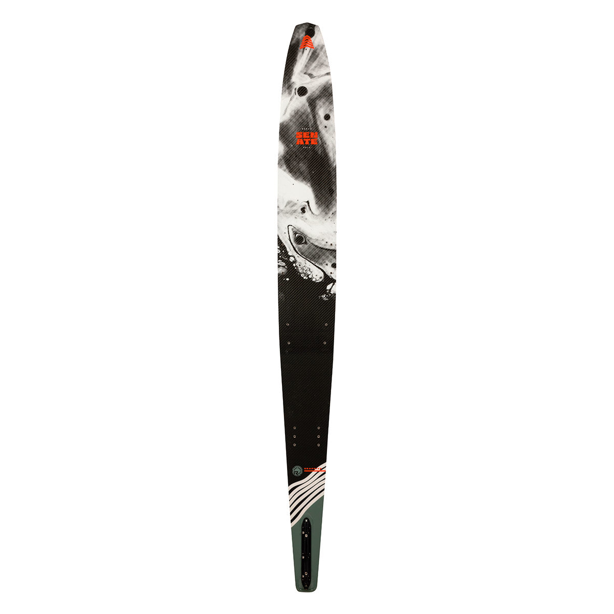 Radar Graphite Senate Slalom Ski w/ Vector BOA Binding and Vector BOA Adjustable Rear Toe Plate