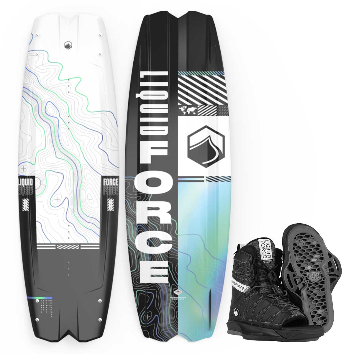 Liquid Force Remedy Wakeboard w/ Classic 6X OT Bindings