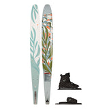 Radar Women's Lyric Slalom Ski w/ Lyric BOA Binding and Lyric BOA Adjustable Rear Toe Plate