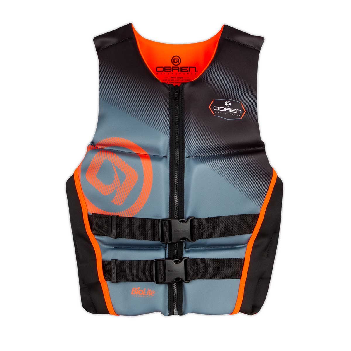 Outlets O’Brien factory team black mens lifejacket