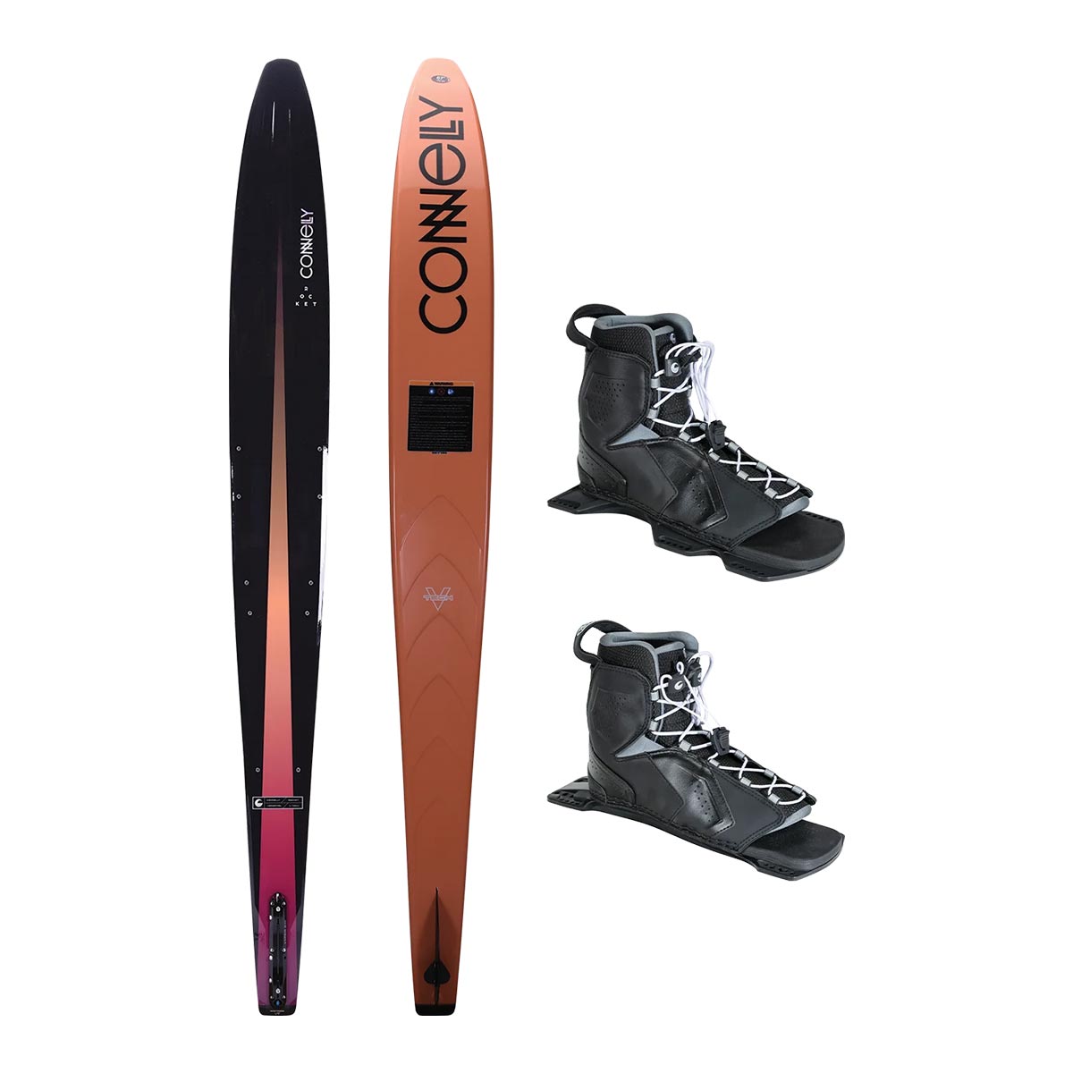 Connelly Rocket Slalom Ski w/ Double Tempest Bindings