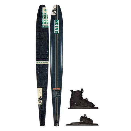 Radar Union Slalom Ski w/ Prime Binding and Adjustable Rear Toe Plate