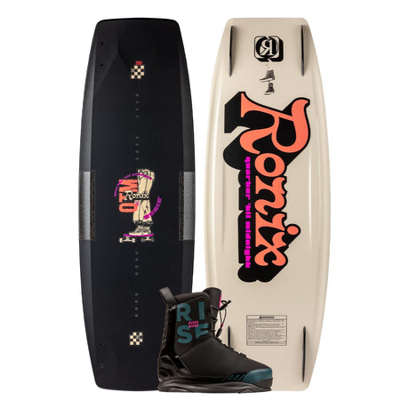 Ronix Women's Quarter 'Til Midnight Wakeboard w/ Rise Bindings