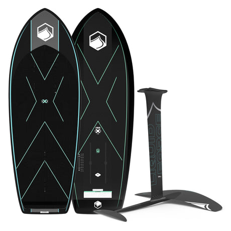 Liquid Force X Foilboard w/ Horizon Carbon 1550 FuseLock Foil Package