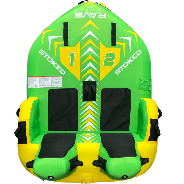 Rave Sports Stoked Towable Tube - 2 Rider