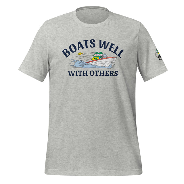 Boats Well with Others Unisex t-shirt - Bart's Water Sports