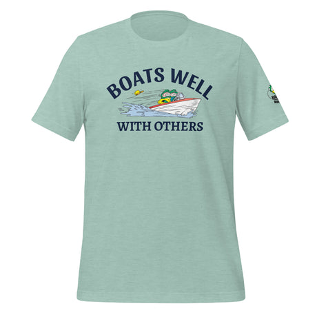 Boats Well with Others Unisex t-shirt - Bart's Water Sports
