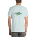 Frog Head in Water Unisex t-shirt - Bart's Water Sports