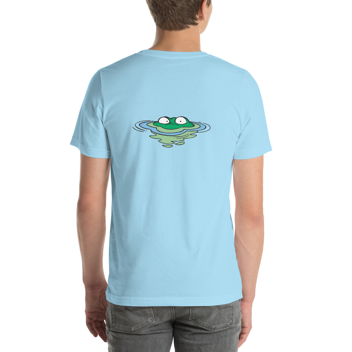 Frog Head in Water Unisex t-shirt - Bart's Water Sports