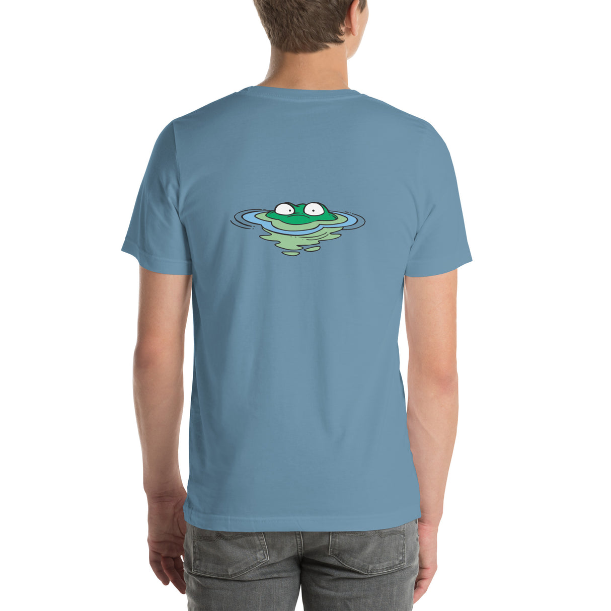 Frog Head in Water Unisex t-shirt - Bart's Water Sports