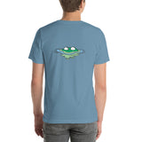 Frog Head in Water Unisex t-shirt - Bart's Water Sports