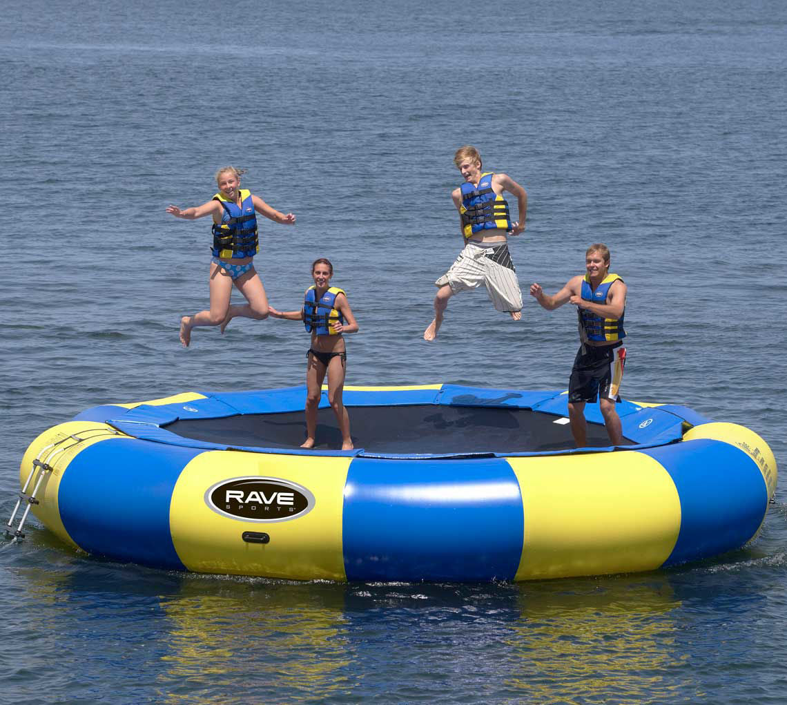 Cheap shop water trampoline